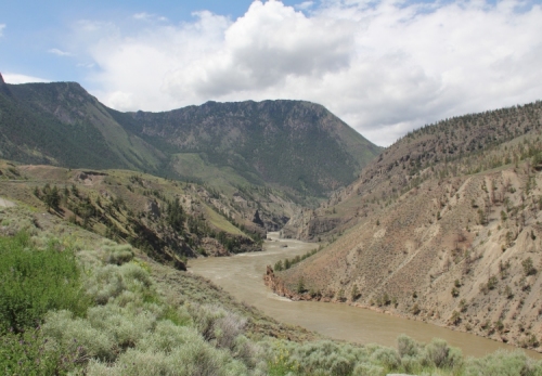 Fraser River, west of Cache Creek
